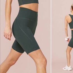 Girlfriend Collective Moss High-Rise Bike Short